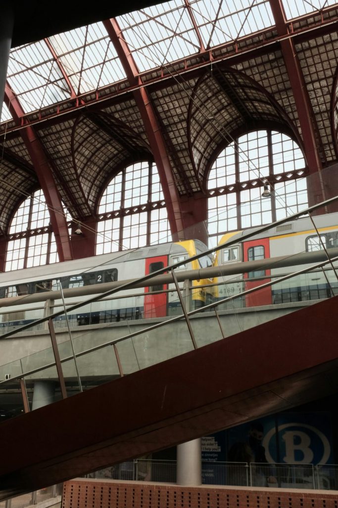 Owen catches the train